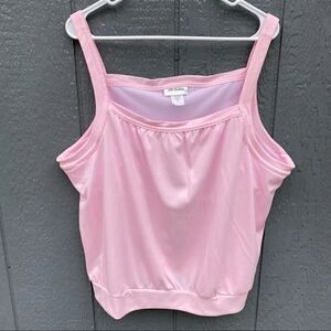 CW Classics Pink Sheer Tank Top 2X